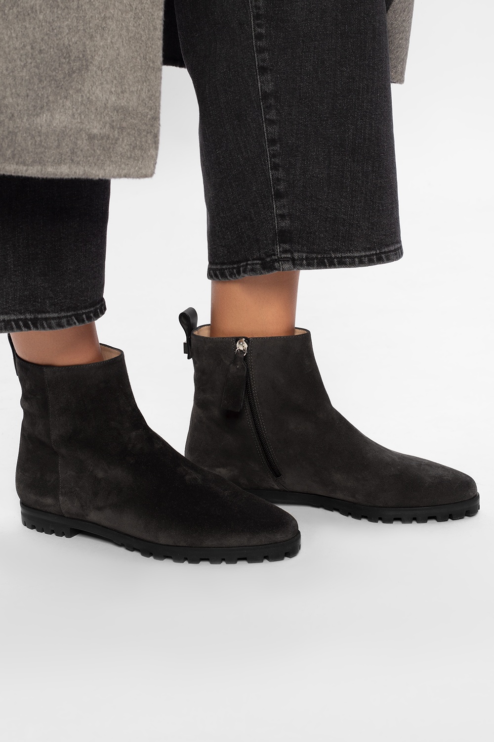 Stuart weitzman basis clearance suede ankle boots